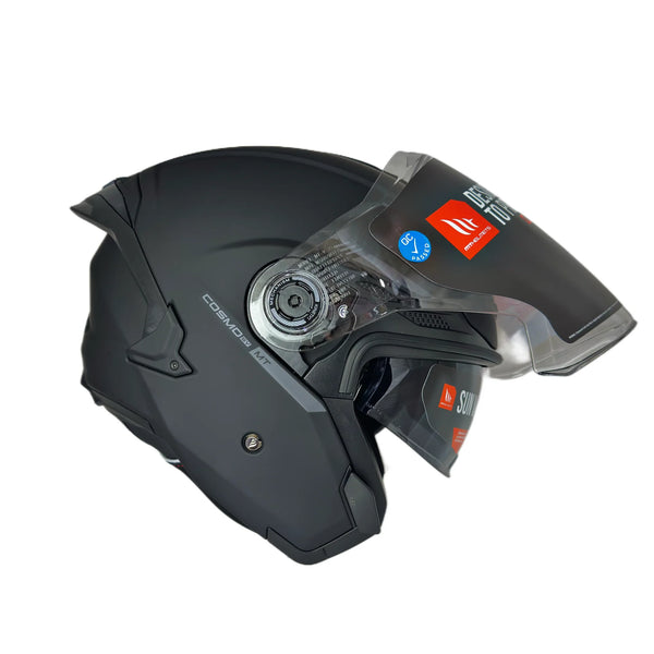 CASQUE MT HELMETS COSMO SV SOLID A1 NOIR MATTE