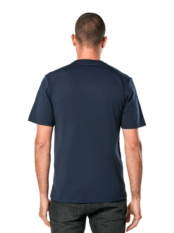 TEE SHIRT ALPINESTARS BLAZE 2.0 CSF TEE NAVY WHITE GREY 1214 73108 7038