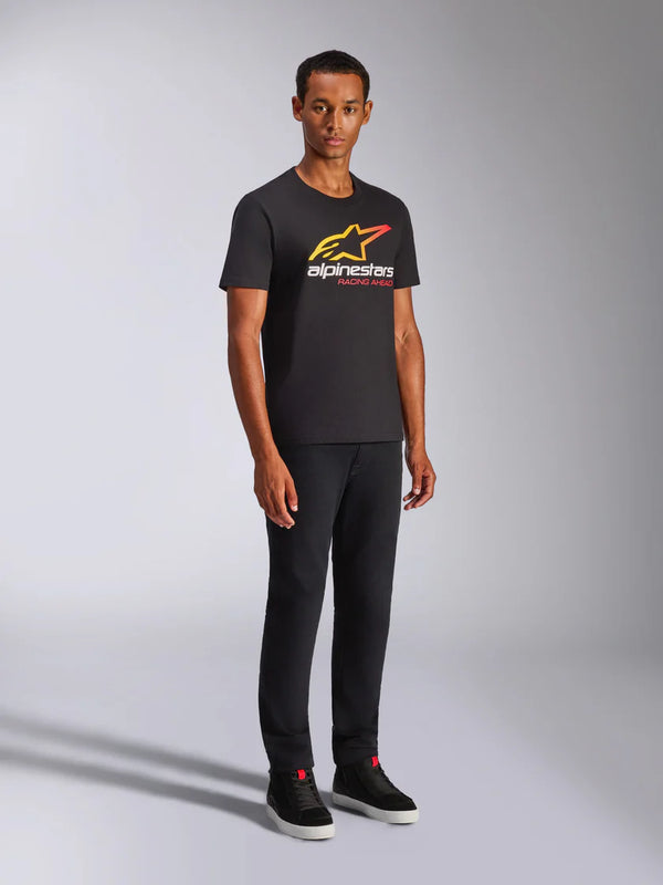 TEE-SHIRT ALPINESTARS ALIGNED SS CSF BLACK