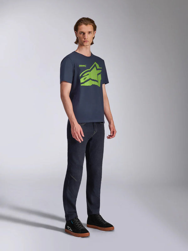 TEE-SHIRT ALPINESTARS FASTING CSF NAVY