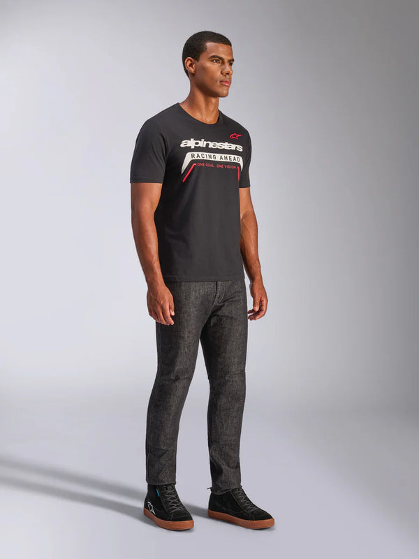 TEE-SHIRT ALPINESTARS Q3 SS CSF BLACK alp25