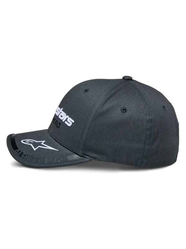CASQUETTE ALPINESTARS INDENT CHARCOAL BLACK 1235-81410 1810 2k25