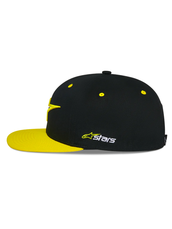 CASQUETTE ALPINESTARS THICKNESS BLACK HI VIS YELLOW