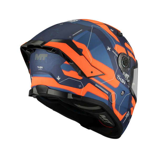 CASQUE MT HELMETS THUNDER 4 SV LUMEX C24 MATT + PINLOCK