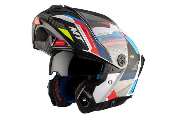 CASQUE MT HELMETS ATOM 2 SV BAST A0 BRILLO PERLA 1335A250006