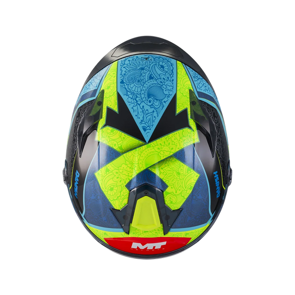 CASQUE MT HELMETS TARGO S DANISH 26 BRASIL C3 GLOSS