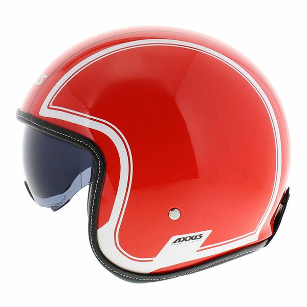CASQUE AXXIS OF507SV HORNET SV ROYAL A5 PEARL GLOSS RED