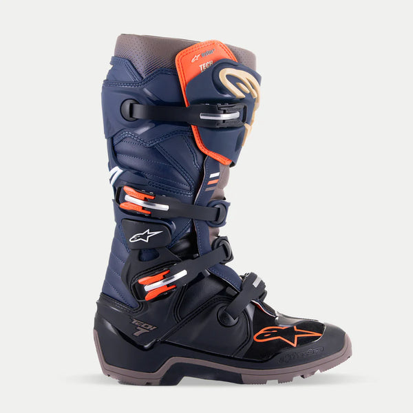 BOTTE ALPINESTARS TECH 7 ENDURO DS Black Night/Navy/Warm Gray 2012620-1373