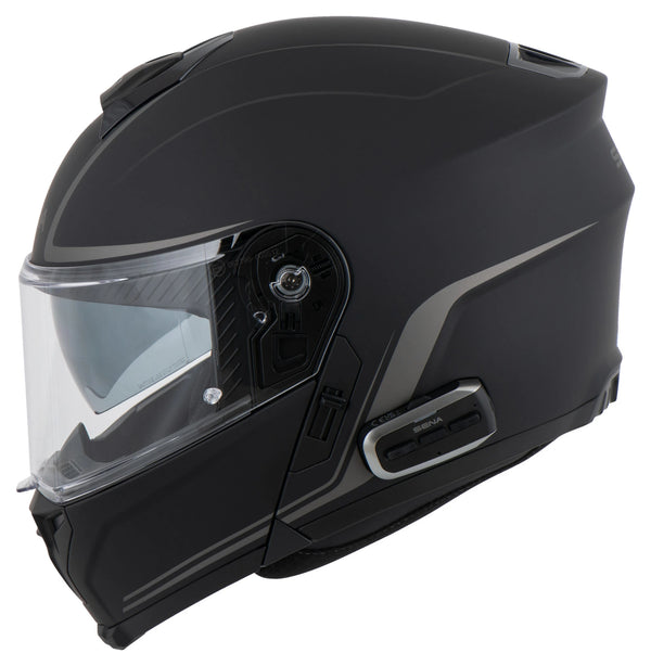 CASQUE SENA OUTRUSH 2 SMART FLIP UP MESH COMMUNICATION NOIR MATT