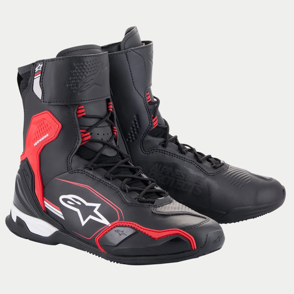 BOTTES ALPINESTARS SUPERFASTER SHORES Black/bright red/white 2511124-1342
