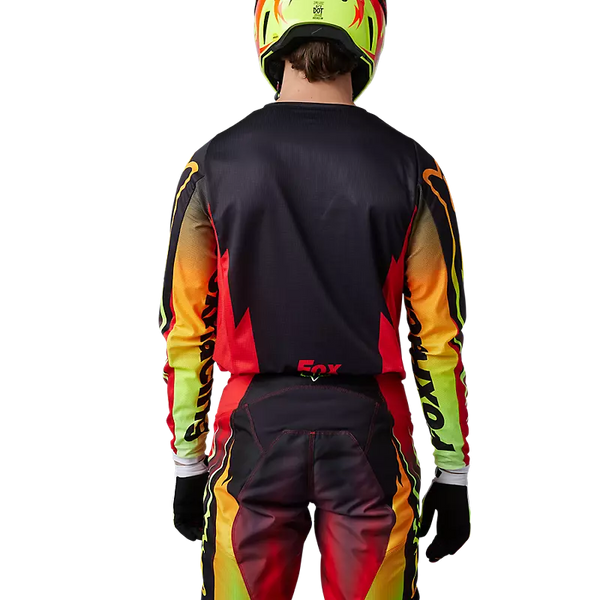 MAILLOT CROSS FOX RACING 180 STATK JERSEY FLUO RED 30450-110