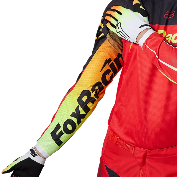 MAILLOT CROSS FOX RACING 180 STATK JERSEY FLUO RED 30450-110