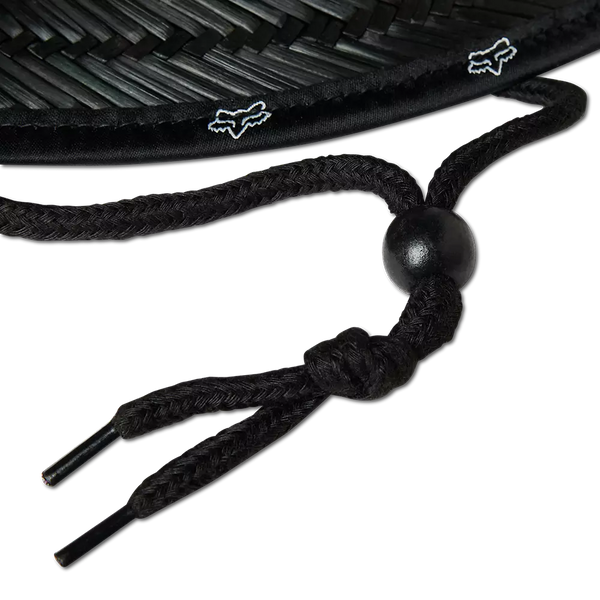 CHAPEAU FOX RACING NON STOP 2.0 STRAW HAT BLACK 30717-001-OS