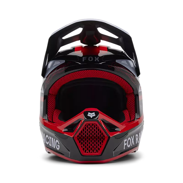 CASQUE FOX V1 RACE SPEC HELMET FLO RED 33000 110