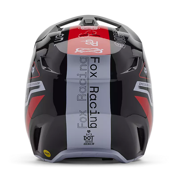 CASQUE FOX V1 RACE SPEC HELMET FLO RED 33000 110