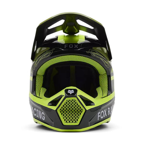 CASQUE FOX V1 RACE SPEC HELMET PL GREEN 33000 275