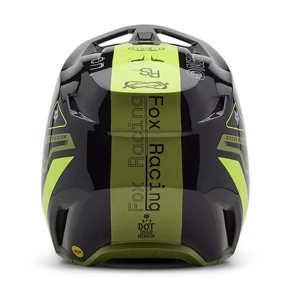 CASQUE FOX V1 RACE SPEC HELMET PL GREEN 33000 275