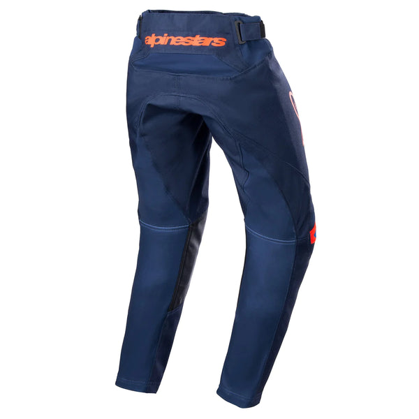 PANTALON ALPINESTARS ENFANT YTH RACER FLUID NARIN PANTS BLEU MARINE ORANGE 3741823 7141 COMBO ENFANT