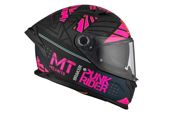CASQUE MT HELMET BRAKER SV PUNK RIDER B8