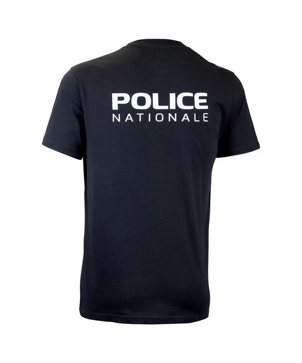 TEE-SHIRT POLICE NATIONALE NOIR