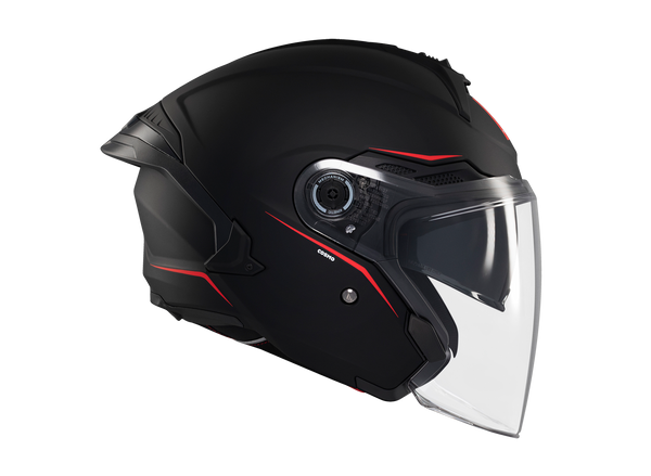 CASQUE MT HELMETS COSMO SV SOLID A1 NOIR MATTE