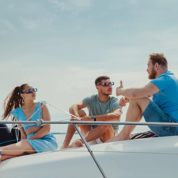 LUNETTES MAL DES TRANSPORT BOARDING GLASSES BLUE BGA01-BU