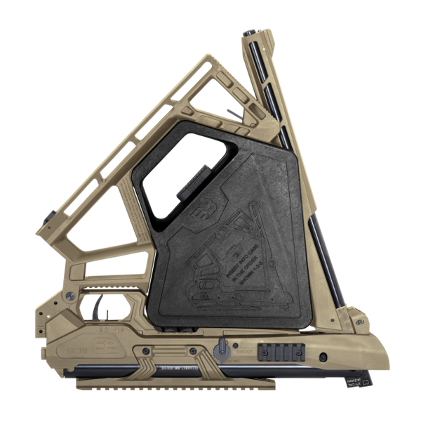 CARABINE BM8 BLACK BUNKER SURVIVAL AIR RIFLE 4,5MM