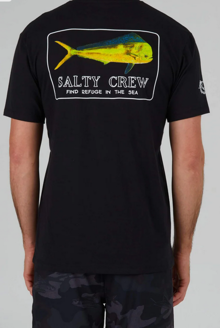 TEE-SHIRT SALTY CREW GOLDEN MAHI PREMIUME S/S TEE BLK / BLACK 20035660