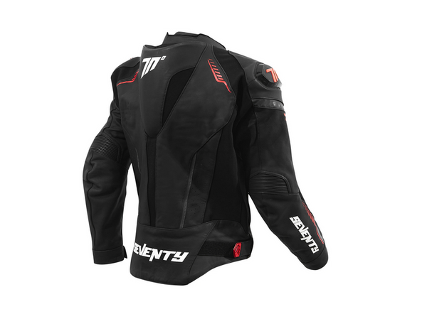 BLOUSON SEVENTY SPOLILER MEN BLACK RED JACKET SD JL24