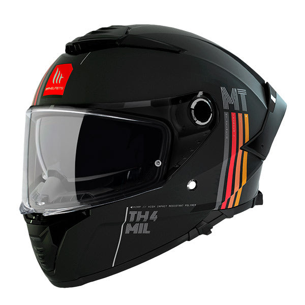 Casque MT HELMETS THUNDER 4 SV MIL A11 NOIR MAT FF118SV