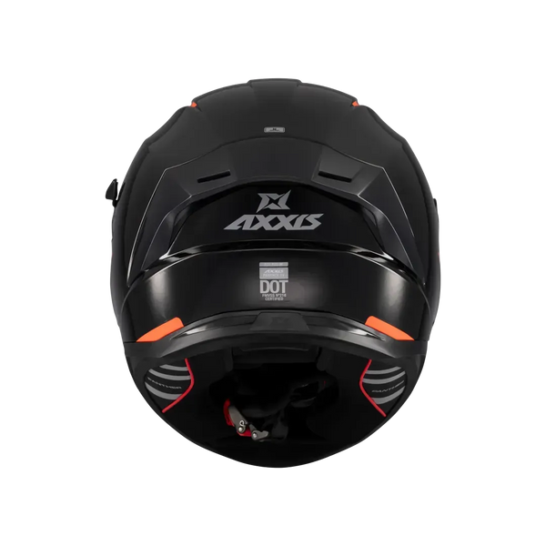 CASQUE AXXIS PANTHER SV SOLID A1 NOIR BRILLANT