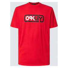 TEE-SHIRT OAKLEY LOCKED IN B1B TEE RED LINE