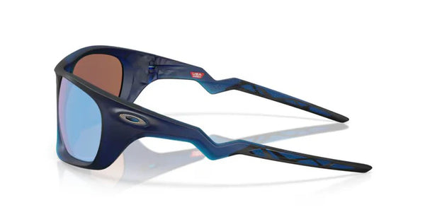 LUNETTE OAKLEY LATERALIS MATTE TRANS BLUE PRIZM DEEP WATER polarisé 0009431-1557
