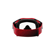 MASQUE AIRBRAKE ABMX MOTO RED B1B W CLEAR 0OO7046