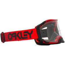 MASQUE AIRBRAKE ABMX MOTO RED B1B W CLEAR 0OO7046