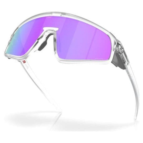 LUNETTE OAKLEY LATCH PANEL MATTE CLEAR PRIZM VIOLET OO9404-0235