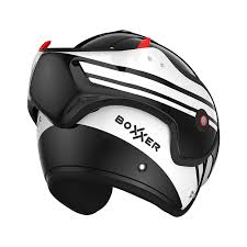 Casque Roof RO9 BOXXER STING NOIR/blanc boxxer promo DESTOCKAGE BXR25