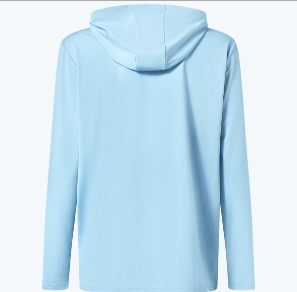 SWEAT-SHIRT PROTECTION UV OAKLEY RAINBOW RC HOODED RUSHGUARD STONEWASH BLUE FOA404288-6EK