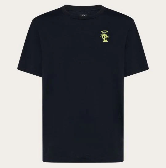 TEE-SHIRT OAKLEY MTL DESERT PALM F0A406163 BLK FD
