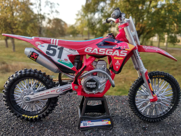MINIATURE NEW RAY 1/12 CROSS GASGAS MC 450 REDBULL J BARCIA N5