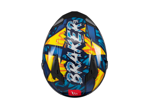 CASQUE MT HELMETS BRAKER SV FURY C17 GLOSS