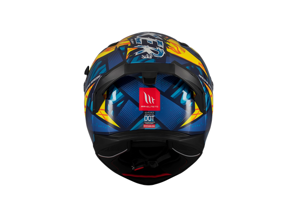 CASQUE MT HELMETS BRAKER SV FURY C17 GLOSS