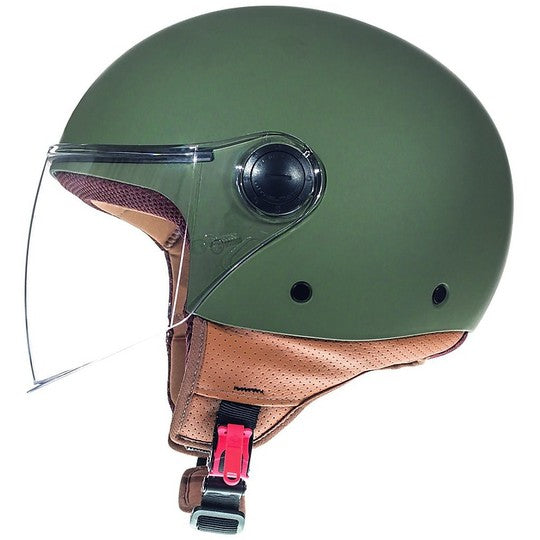 CASQUE MT HELMETS STREET S SOLID A6 MATT GREEN INRST