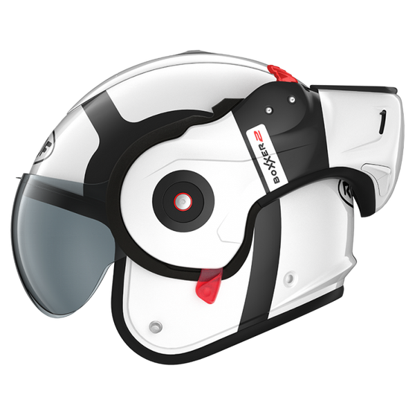 CASQUE ROOF R09 BOXXER 2 BOND BLANC NOIR 60202258 BLK FD