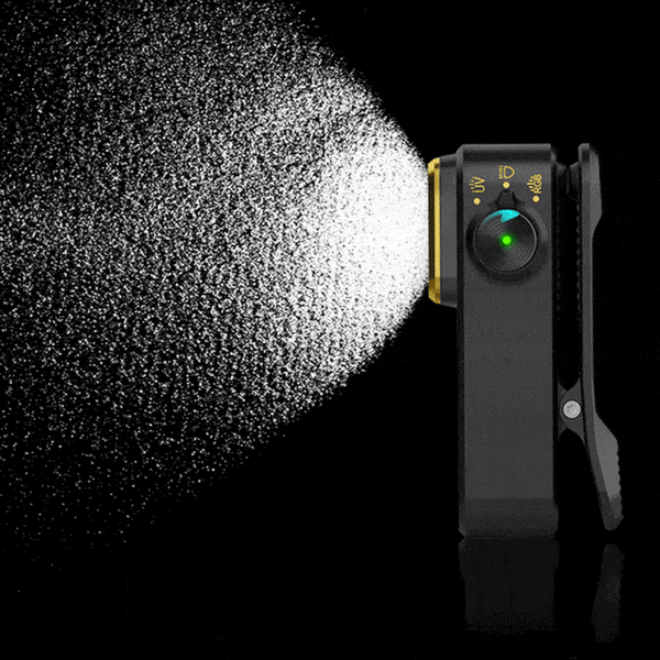 LAMPE OLIGHT Oclip Pro S | Lampe gilet tactique 600 lm avec lumières RVB et UV