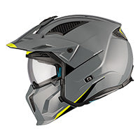 CASQUE MT HELMETS STREETFIGHTER SV S A22 GLOSS GREY