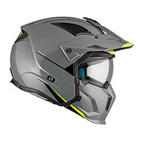 CASQUE MT HELMETS STREETFIGHTER SV S A22 GLOSS GREY
