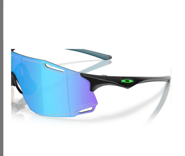 LUNETTE OAKLEY CYBR DYNO NOIR POLI PRIZM SAPHIR