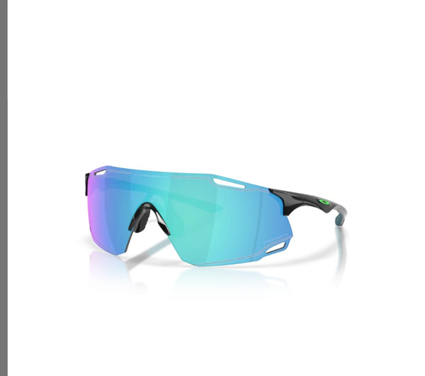 LUNETTE OAKLEY CYBR DYNO NOIR POLI PRIZM SAPHIR