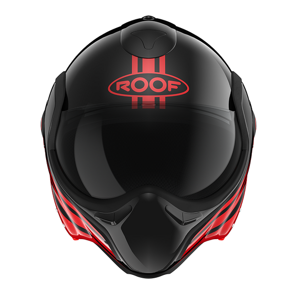 Casque Roof RO9 BOXXER STING NOIR/ROUGE boxxer promo DESTOCKAGE BXR25